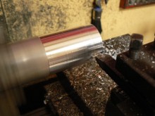 The first run on the lathe